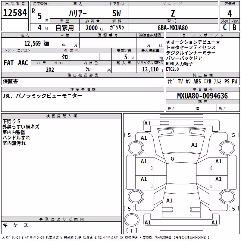 TOYOTA HARRIER