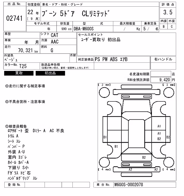 DAIHATSU BOON