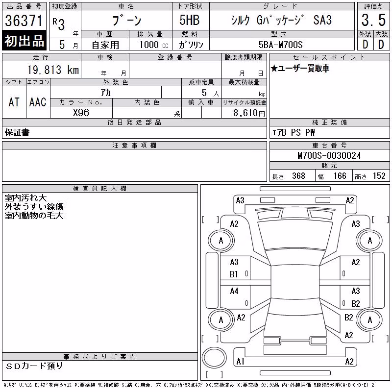 DAIHATSU BOON