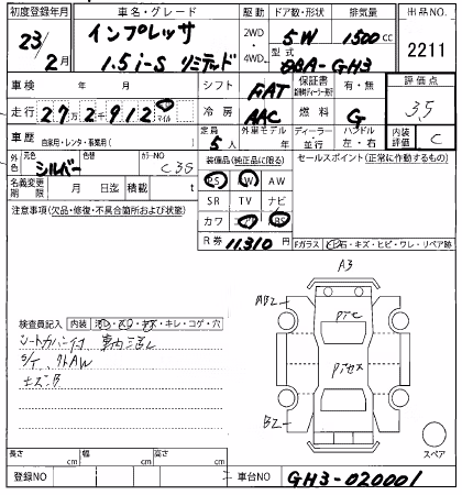 SUBARU IMPREZA