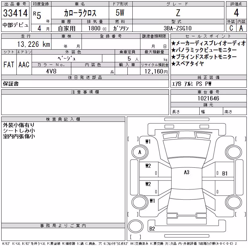 TOYOTA COROLLA CROSS