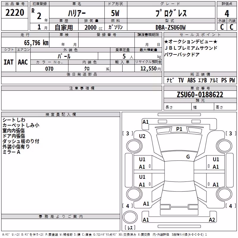 TOYOTA HARRIER