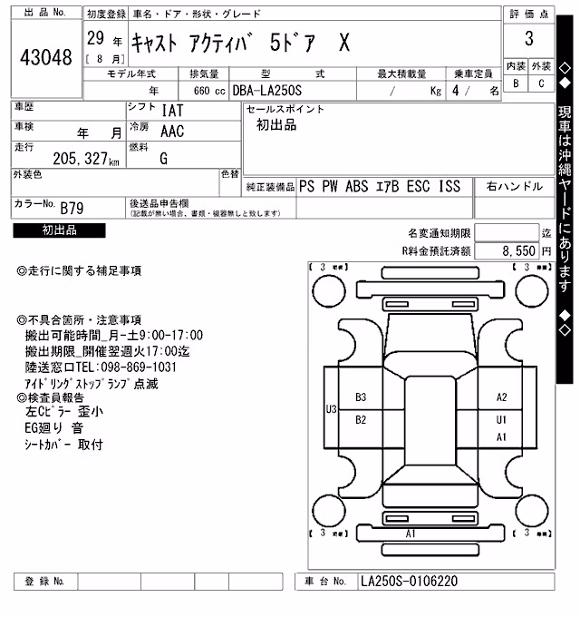 DAIHATSU CAST