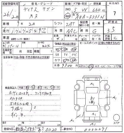 SUBARU DIAS WAGON