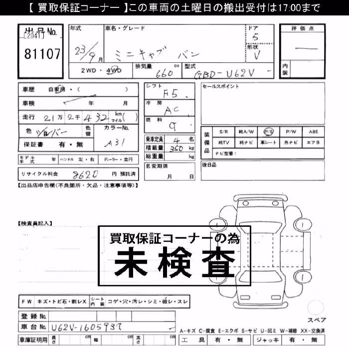 MITSUBISHI MINICAB