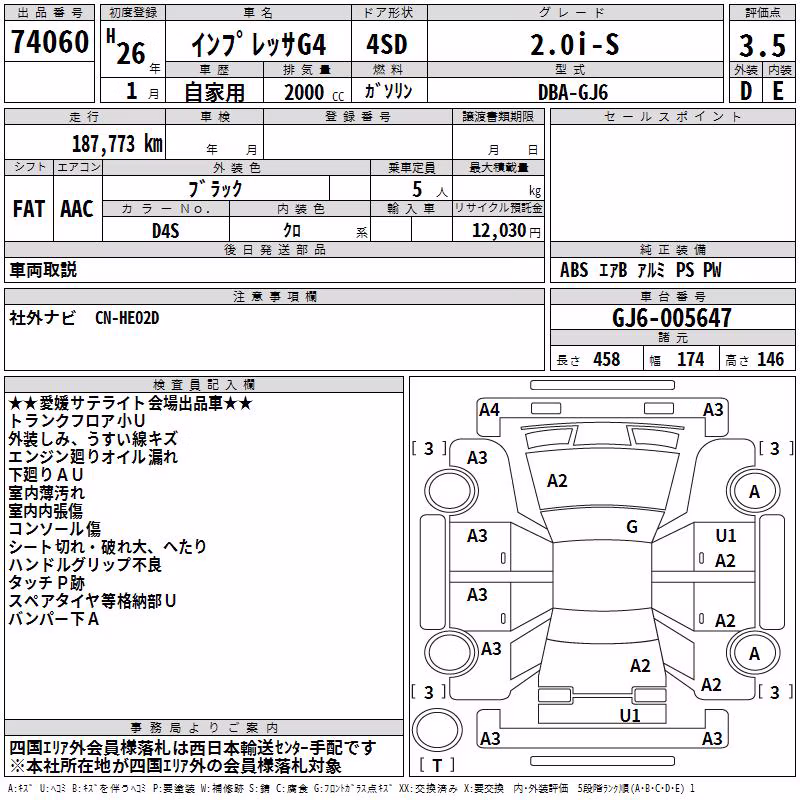 SUBARU IMPREZA