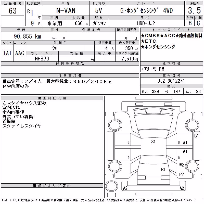 HONDA N-VAN