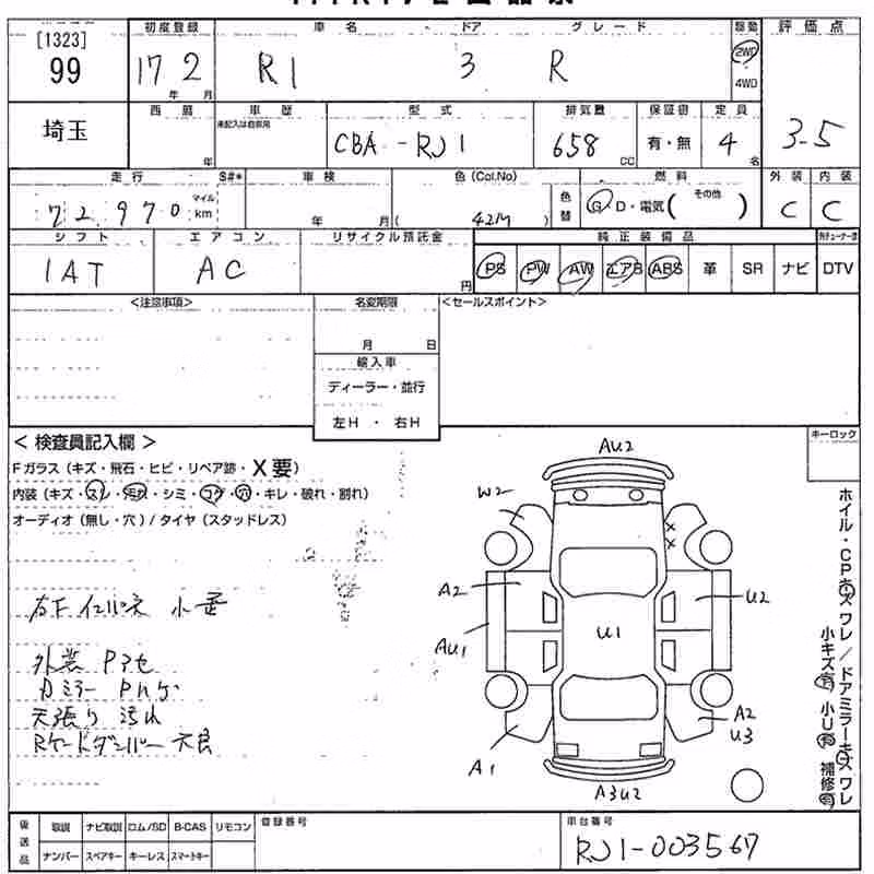 SUBARU R1