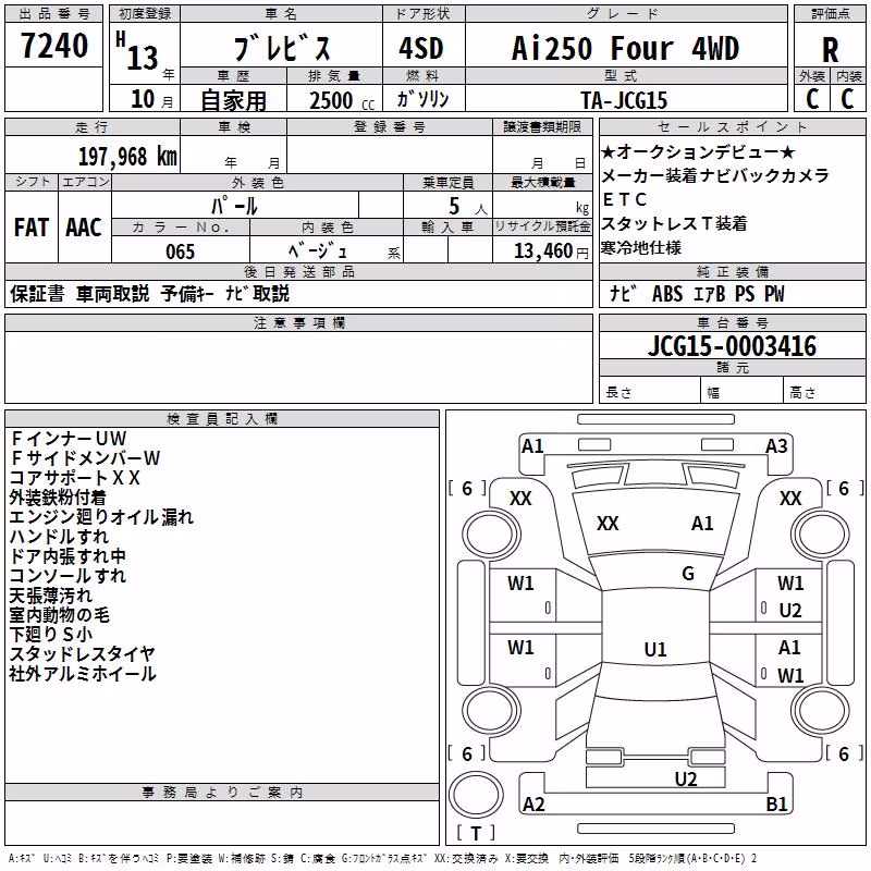 TOYOTA BREVIS