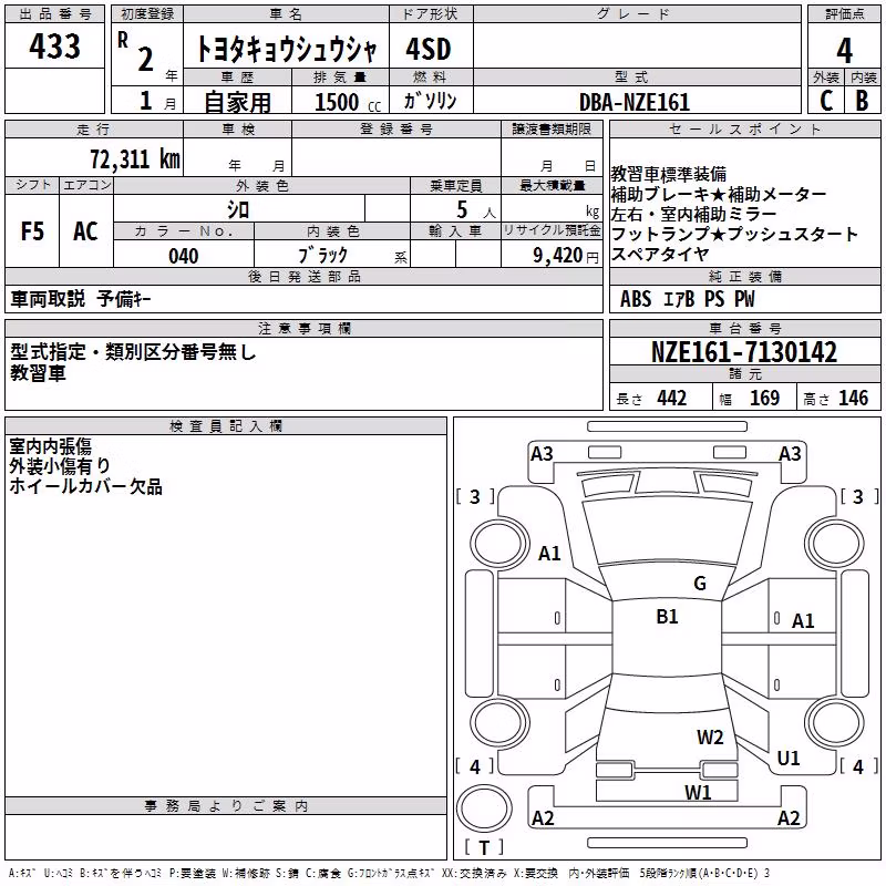 TOYOTA COROLLA AXIO