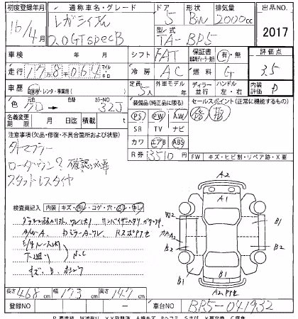 SUBARU LEGACY