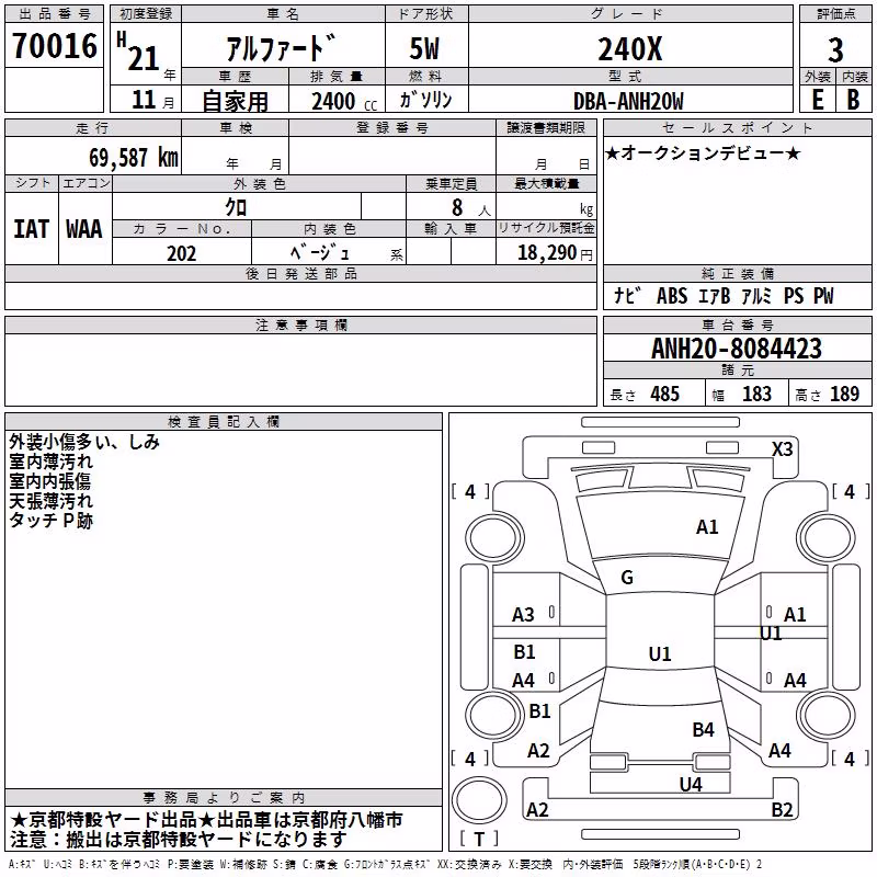 TOYOTA ALPHARD