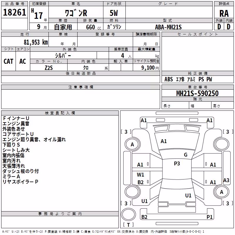 SUZUKI WAGON R