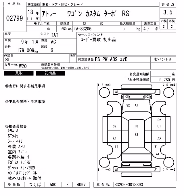 DAIHATSU ATRAI