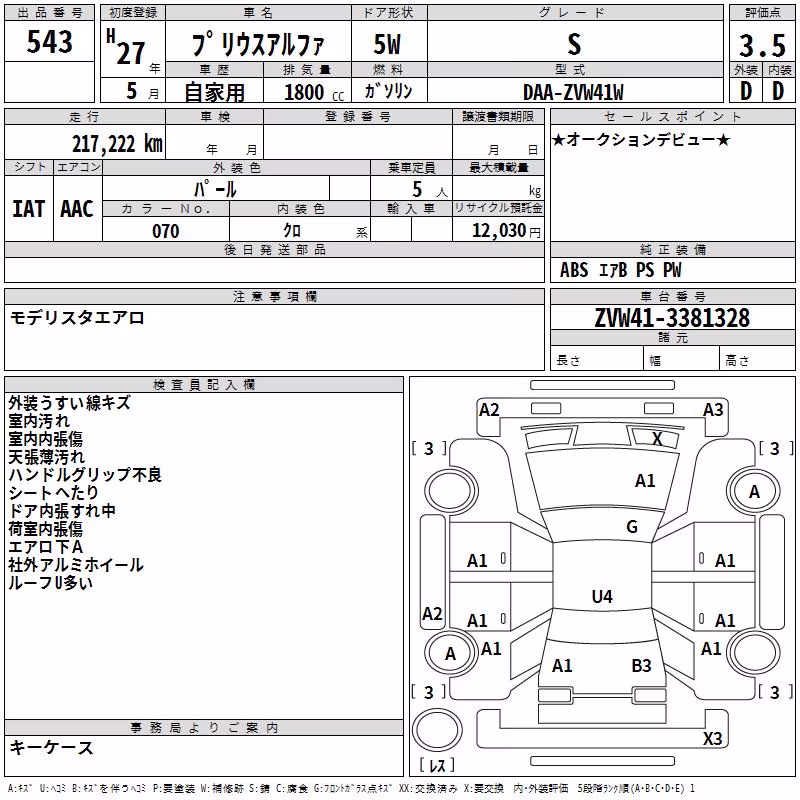 TOYOTA PRIUS ALPHA