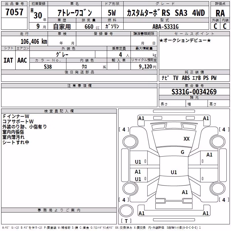 DAIHATSU ATRAI