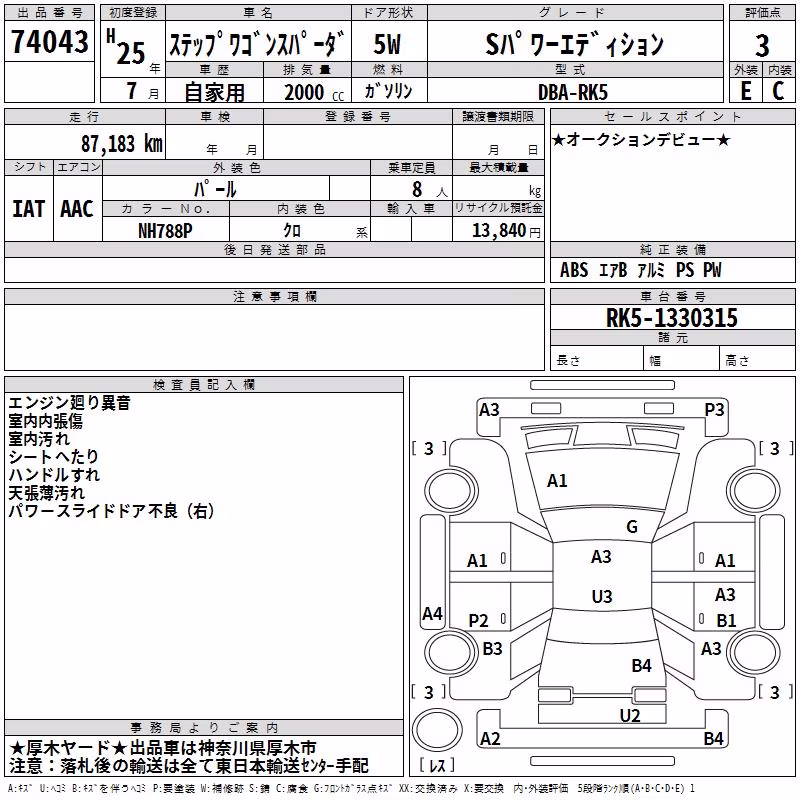 HONDA STEPWGN