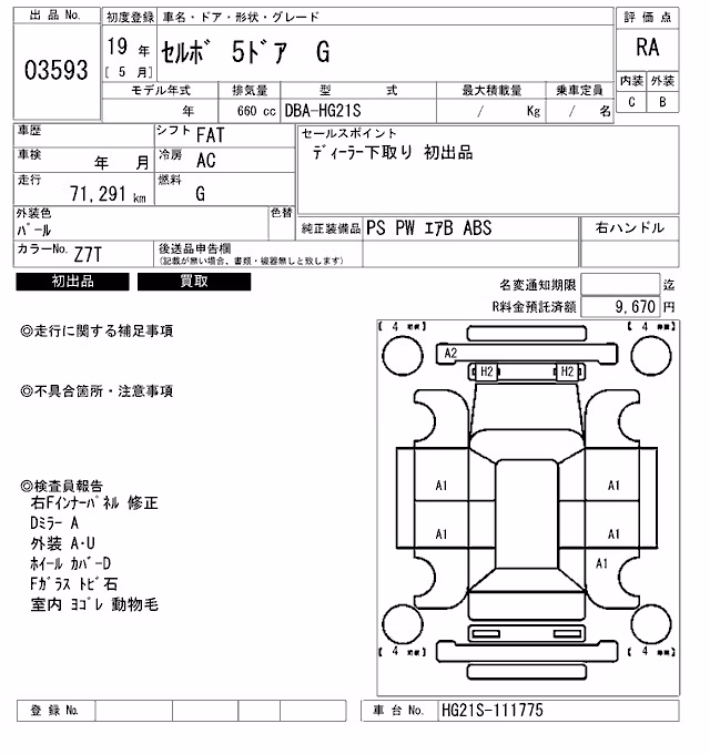 SUZUKI CERVO