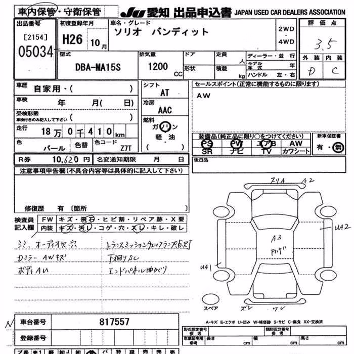 SUZUKI SOLIO