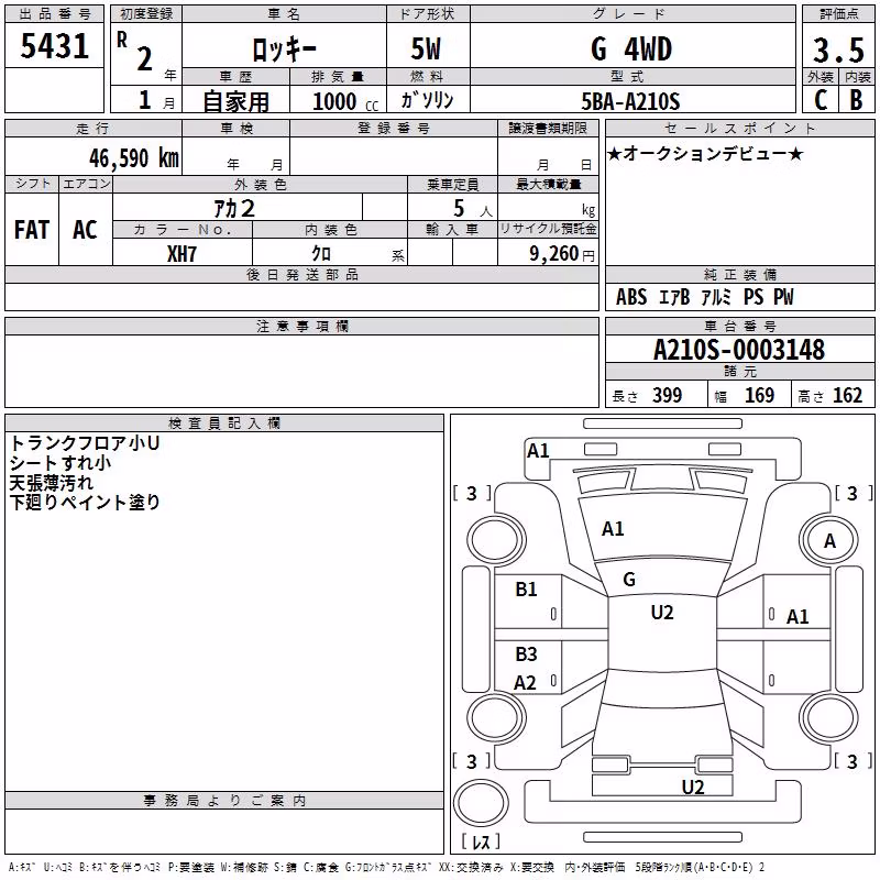DAIHATSU ROCKY