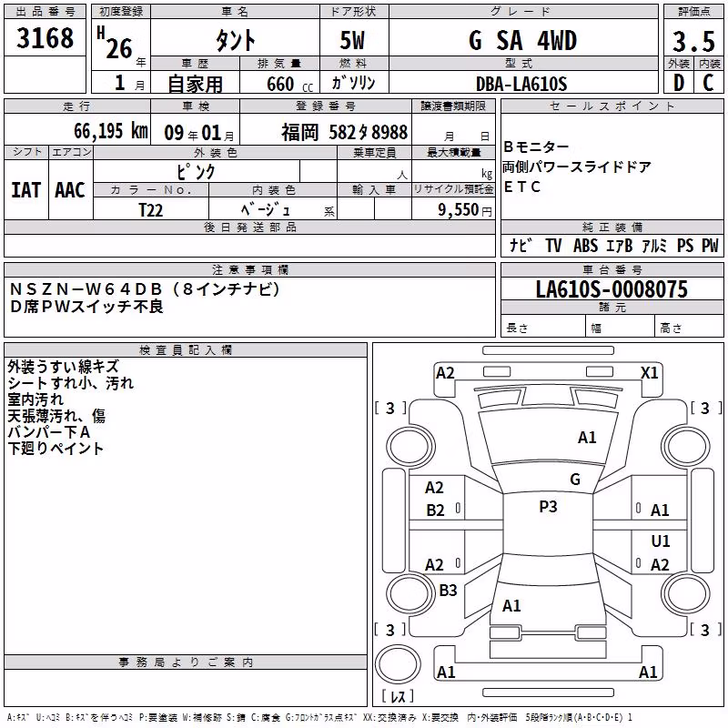 DAIHATSU TANTO