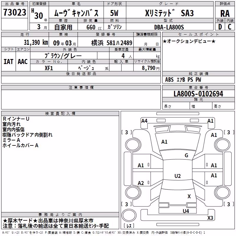 DAIHATSU MOVE CANBUS
