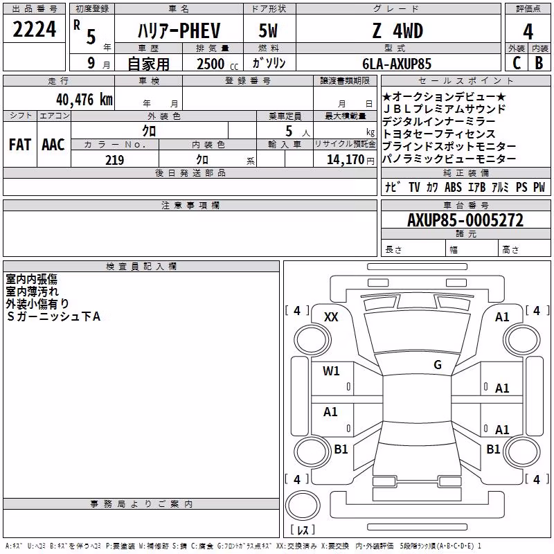 TOYOTA HARRIER