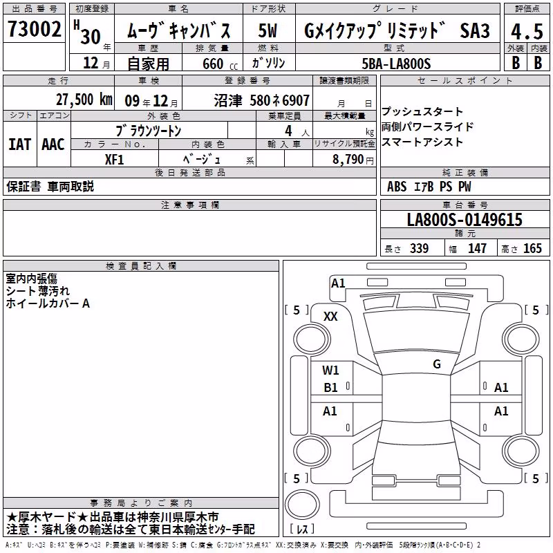 DAIHATSU MOVE CANBUS