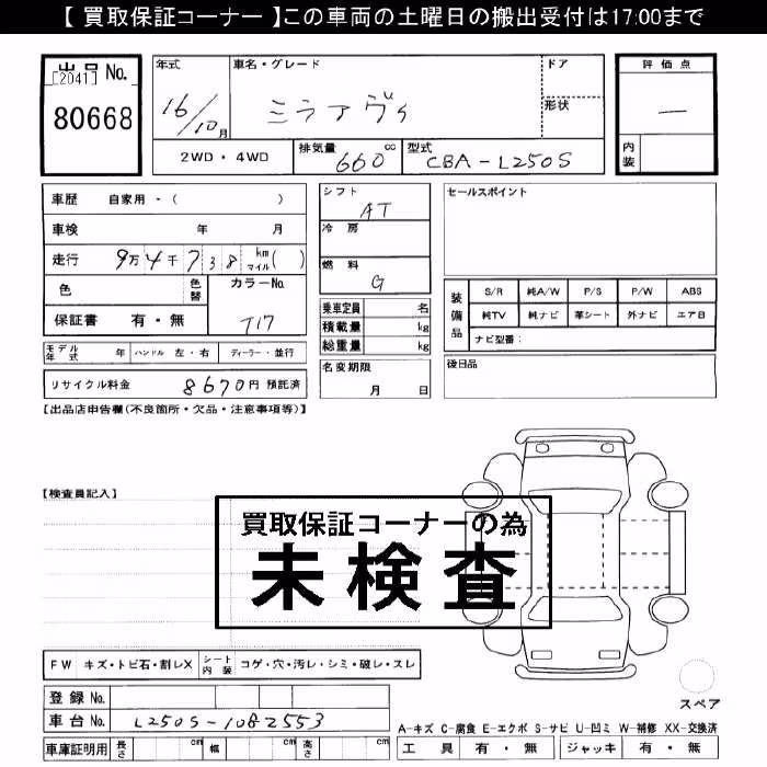 DAIHATSU MIRA AVY