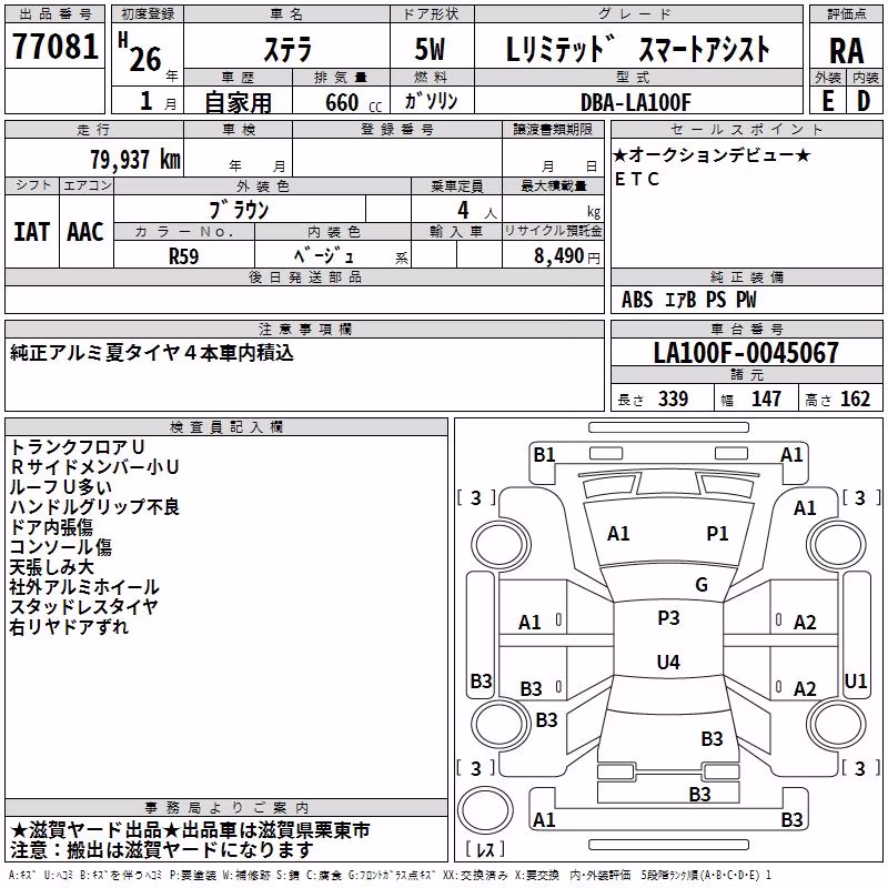 SUBARU STELLA