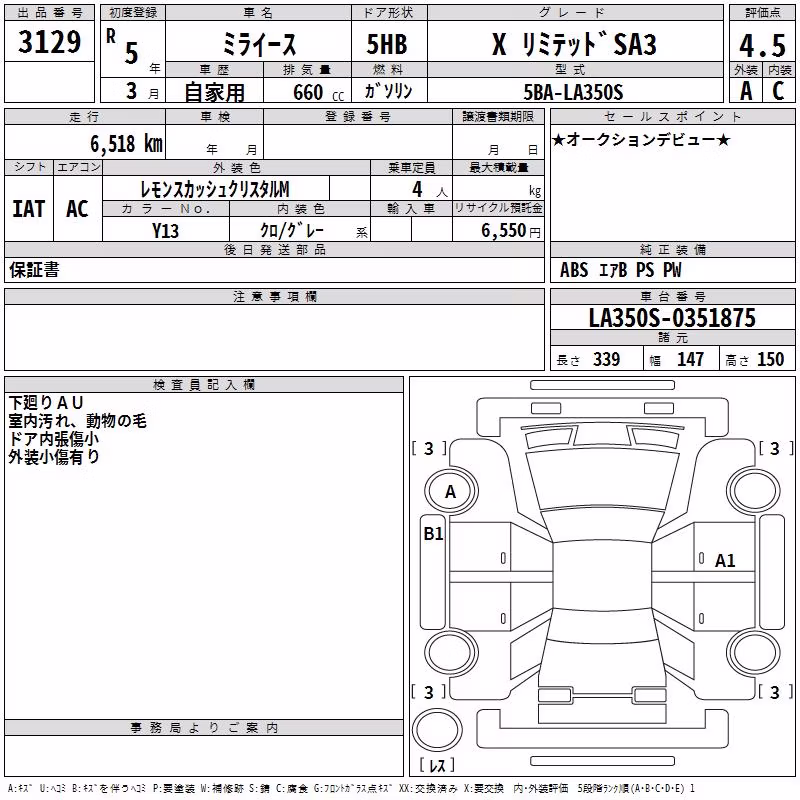 DAIHATSU MIRA E:S