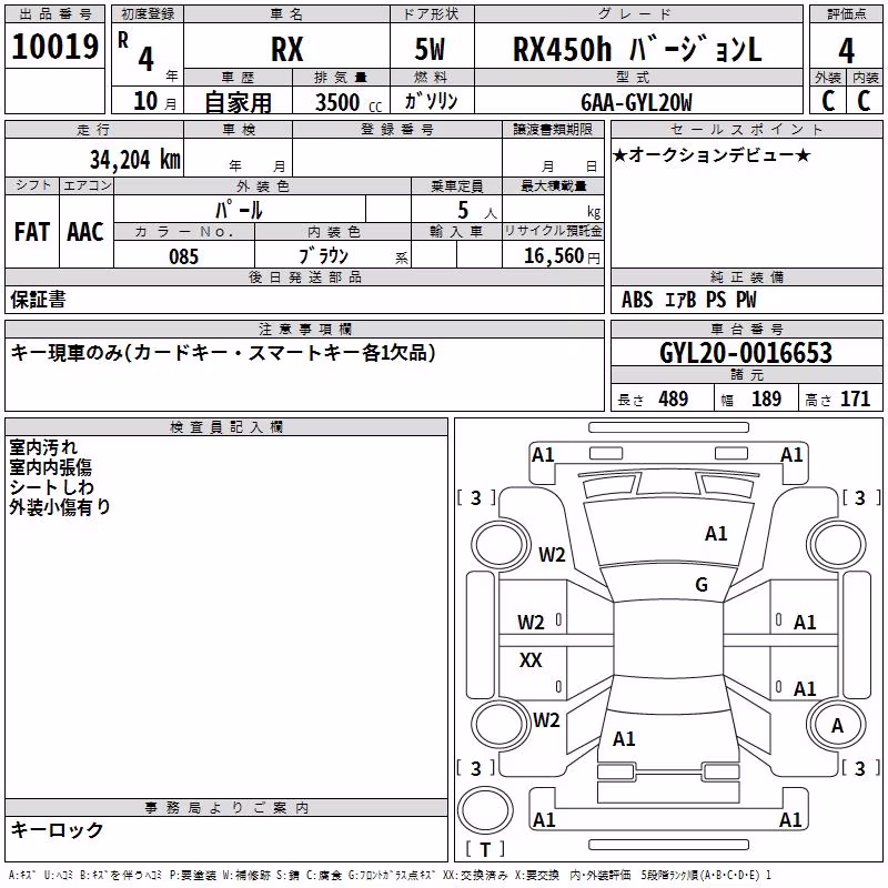 LEXUS RX450H