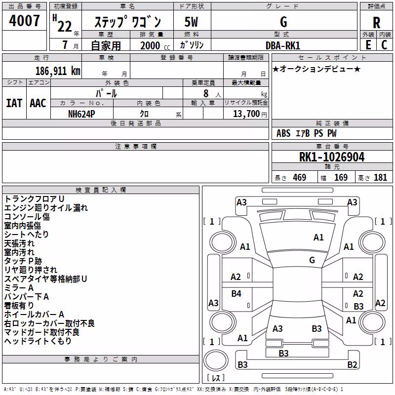 HONDA STEPWGN