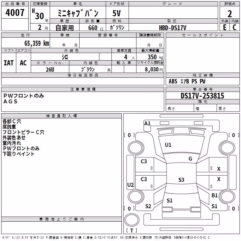 MITSUBISHI MINICAB