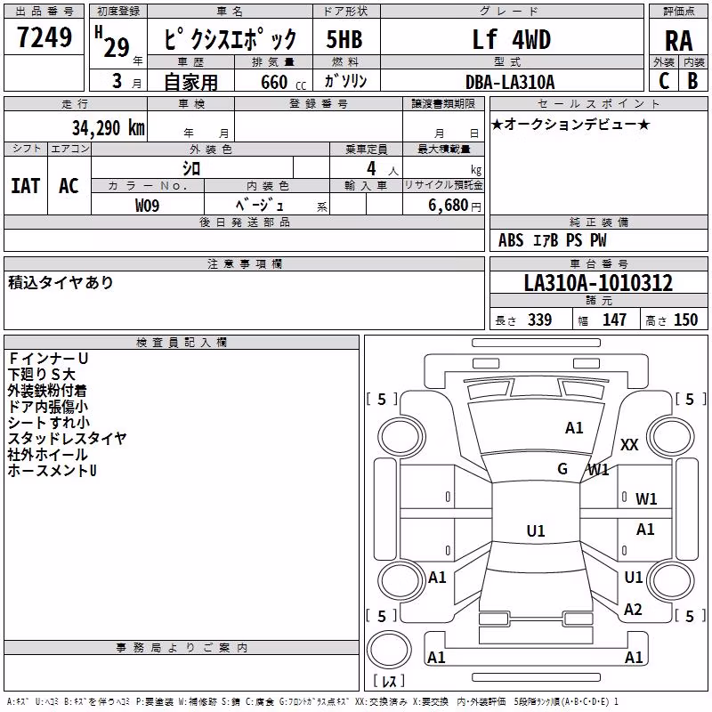 TOYOTA PIXIS EPOCH