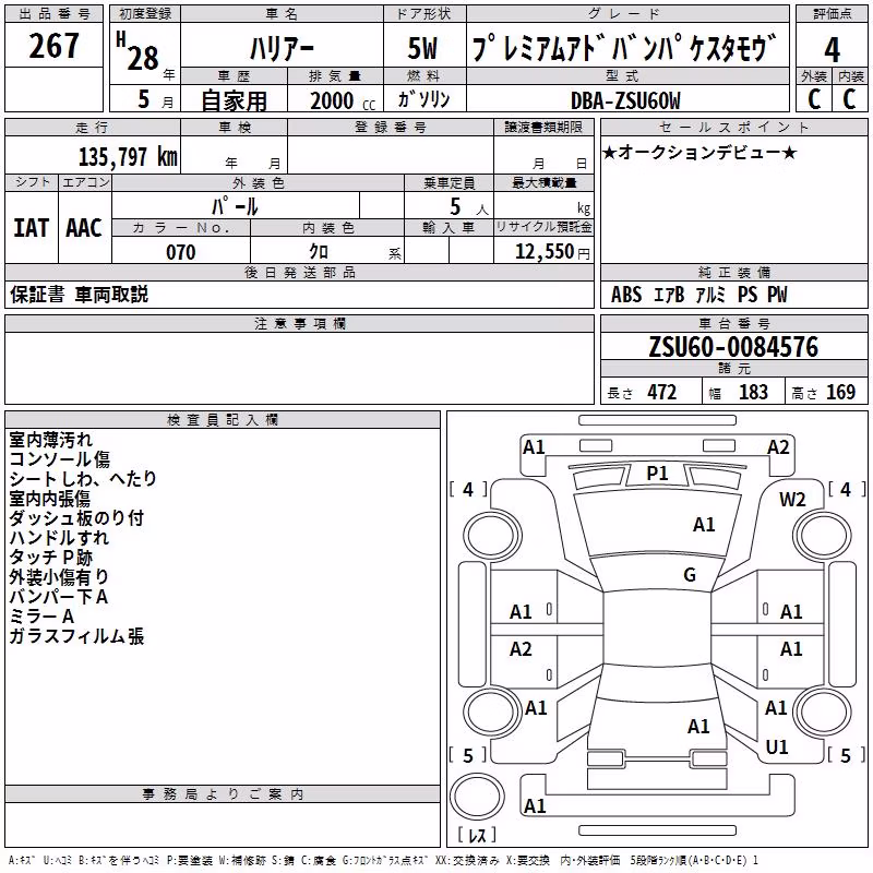 TOYOTA HARRIER