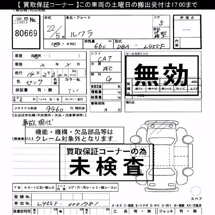 SUBARU LUCRA