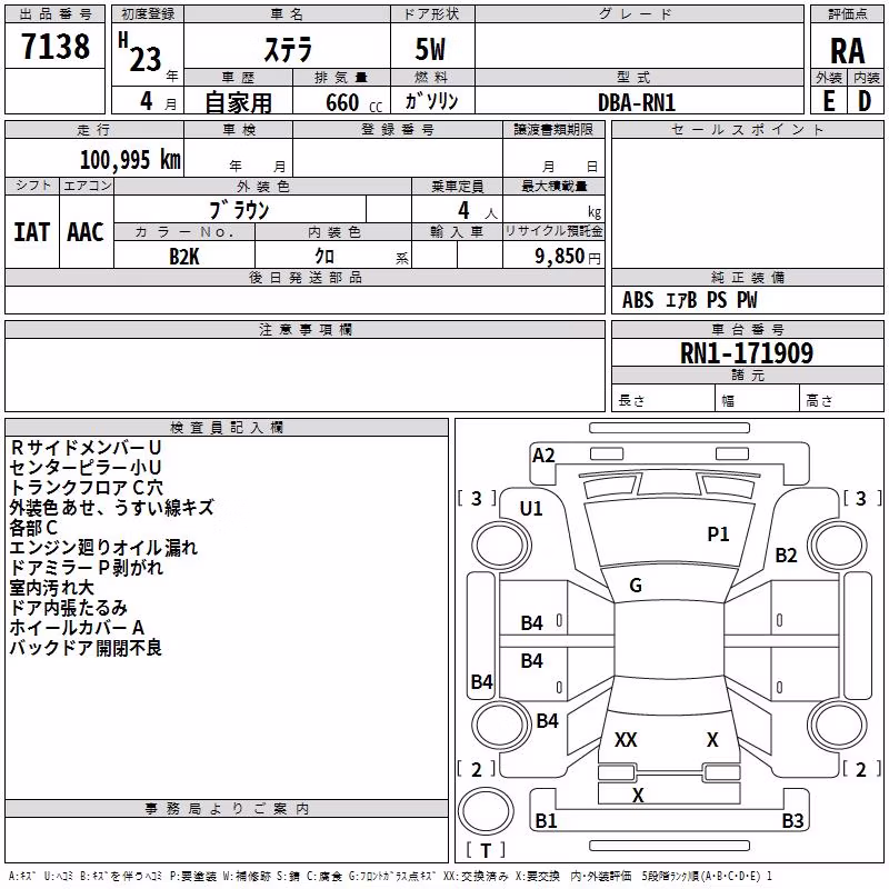 SUBARU STELLA