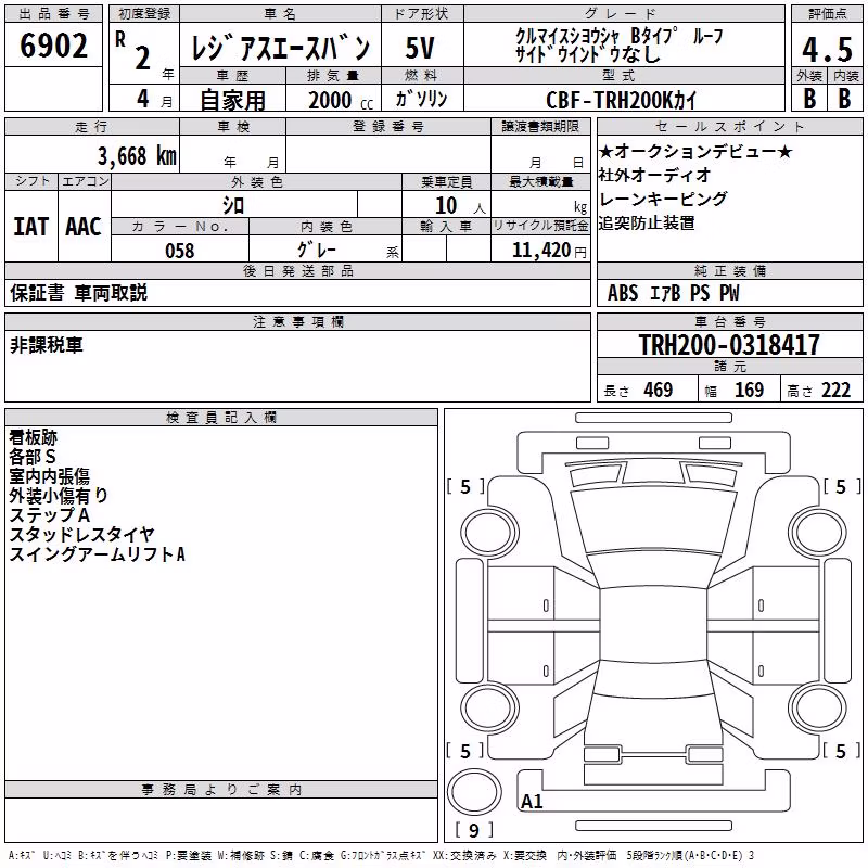 TOYOTA REGIUS ACE