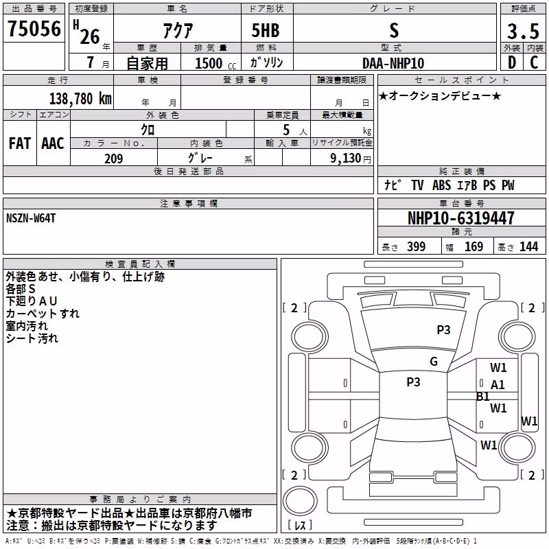 TOYOTA AQUA