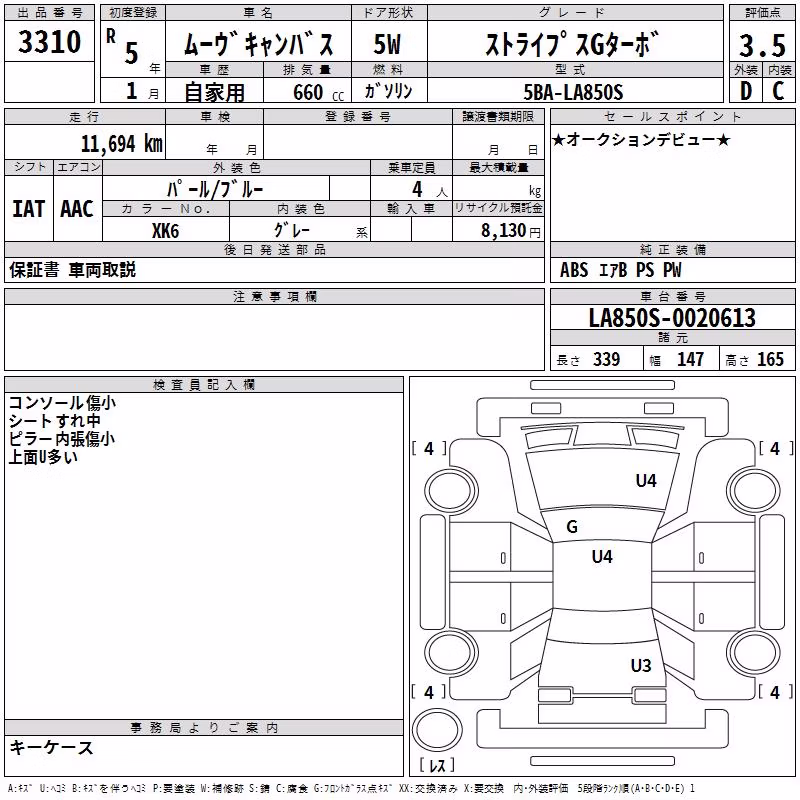 DAIHATSU MOVE CANBUS