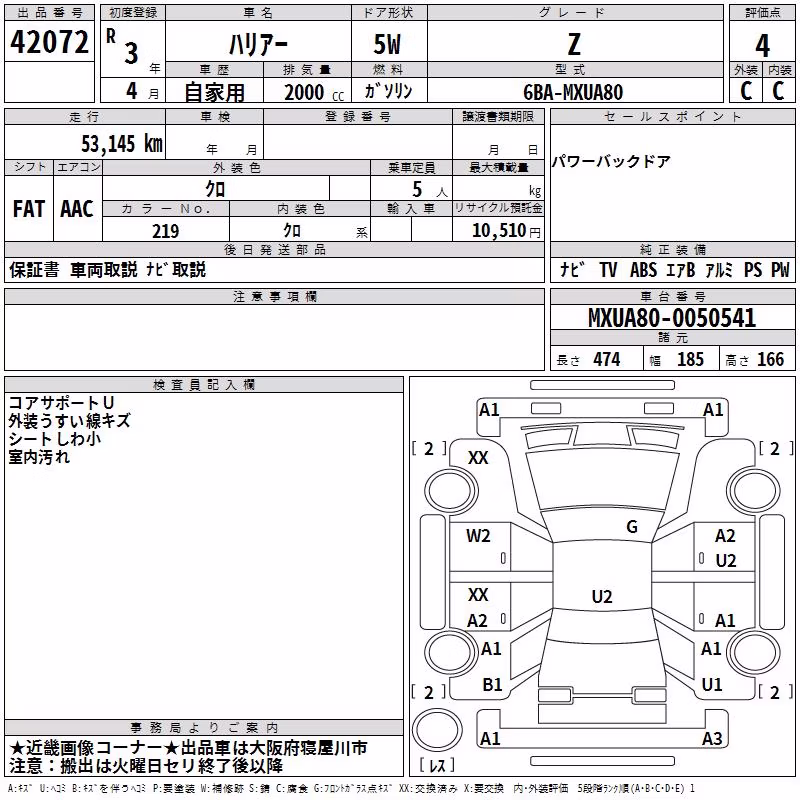 TOYOTA HARRIER