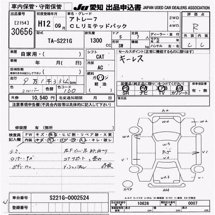 DAIHATSU ATRAI7