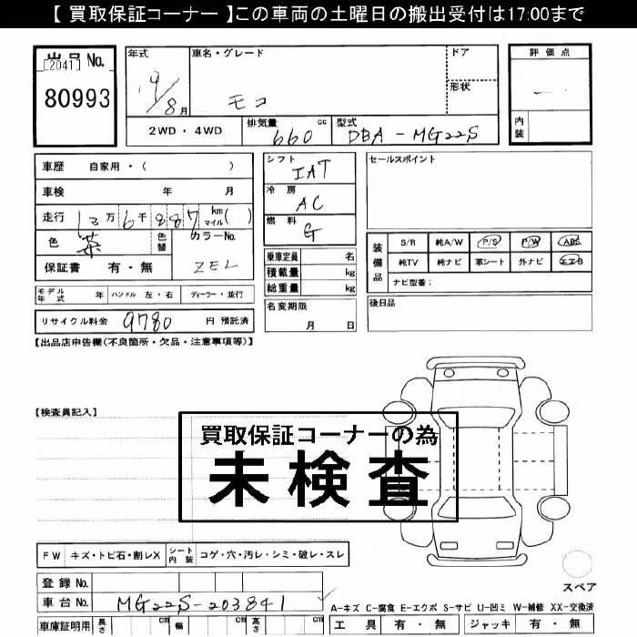 NISSAN MOCO