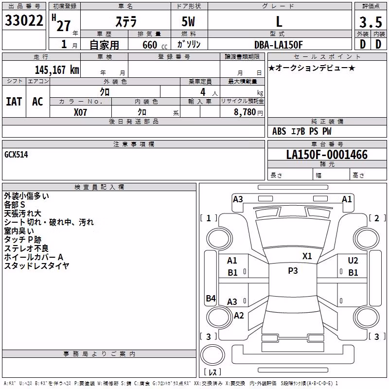 SUBARU STELLA