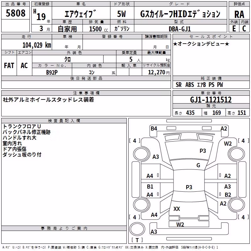 HONDA AIRWAVE