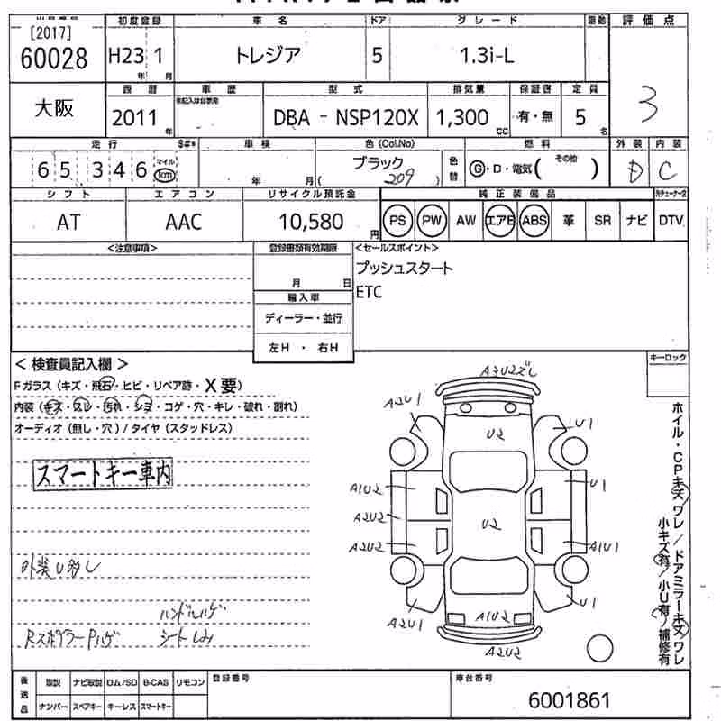 SUBARU TREZIA