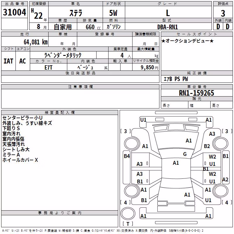 SUBARU STELLA