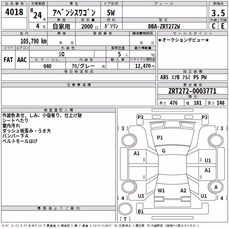 TOYOTA AVENSIS