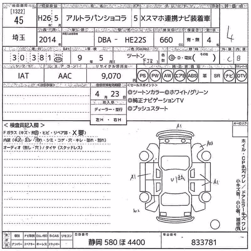 SUZUKI ALTO LAPIN